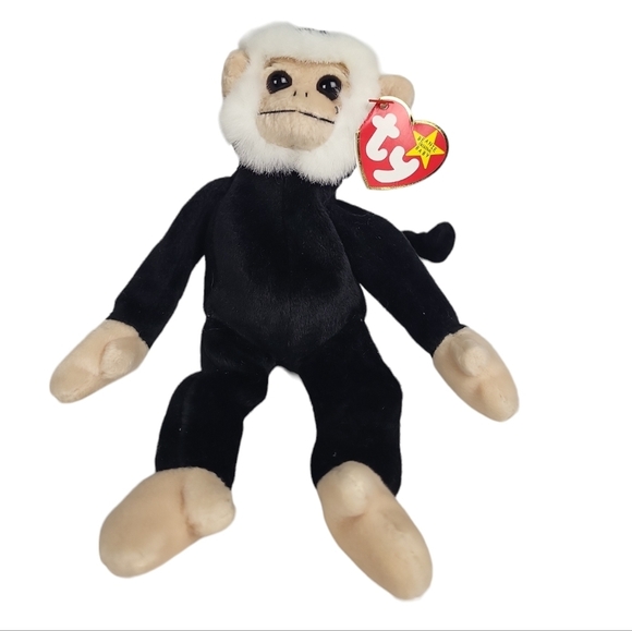 Ty Mooch the Monkey Beanie Baby - Picture 1 of 3